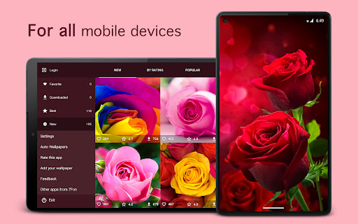 Screenshot of Rose Wallpapers 4K