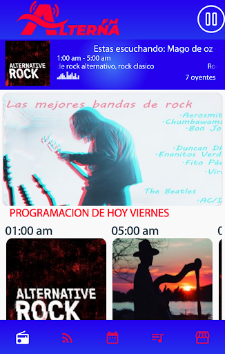 Radio Alterna FM Screen 2