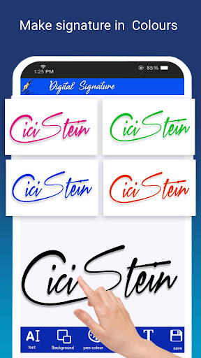 Digital signature Maker Screen 2