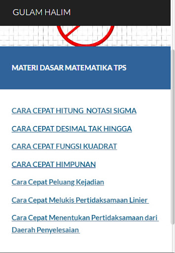Cara Cepat Matematika SMA Screen 3
