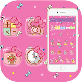 Pink Princess Kitty icon