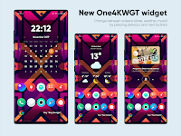 screenshot of One4KWGT Pro: KWGT Pro widgets