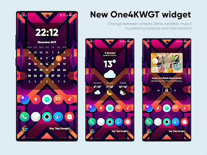One4KWGT Pro: KWGT Pro widgets Screenshot