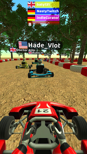 Code Triche Kart Rush 3D (Astuce) APK MOD screenshots 2