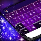 Purple Black Theme Keyboard icon