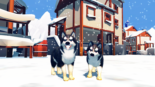 Android application Alaskan Malamute Simulator screenshort