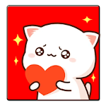 Cover Image of Download Animated Mochi Cat Stickers 1.3 APK