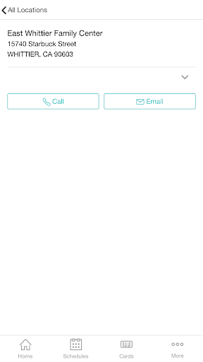 Android application YMCA of Greater Whittier screenshort