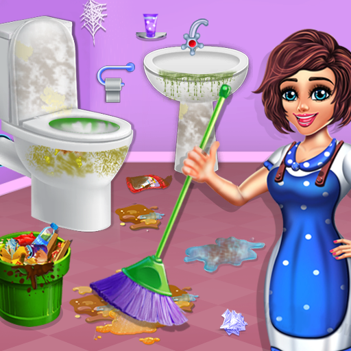 Girl Home: House Cleaning Game