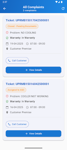 App screenshot