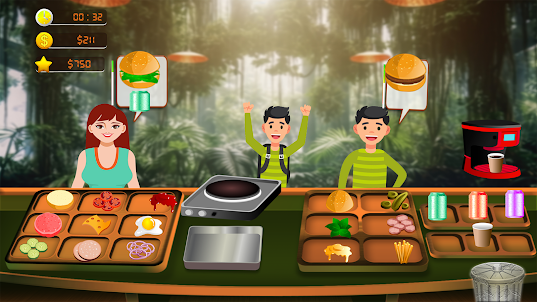 Jungle Cooking Restaurant Game