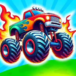 モンスタートラックキッズカーゲーム Mod Apk