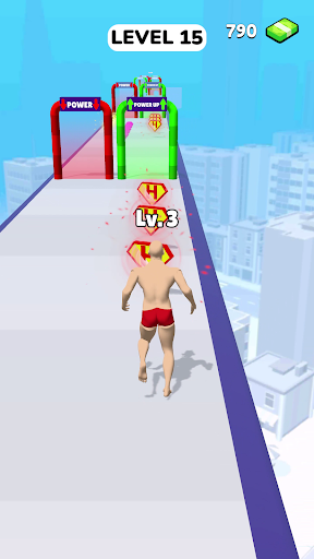 Android application Hero Merge Run screenshort
