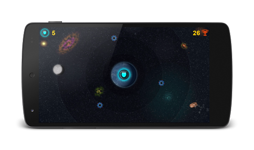 Android application Meteors Attack Shoot Asteroids screenshort