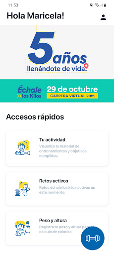 Salud y bienestar Screen 2