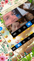 screenshot of Smiling Sloth Keyboard Theme
