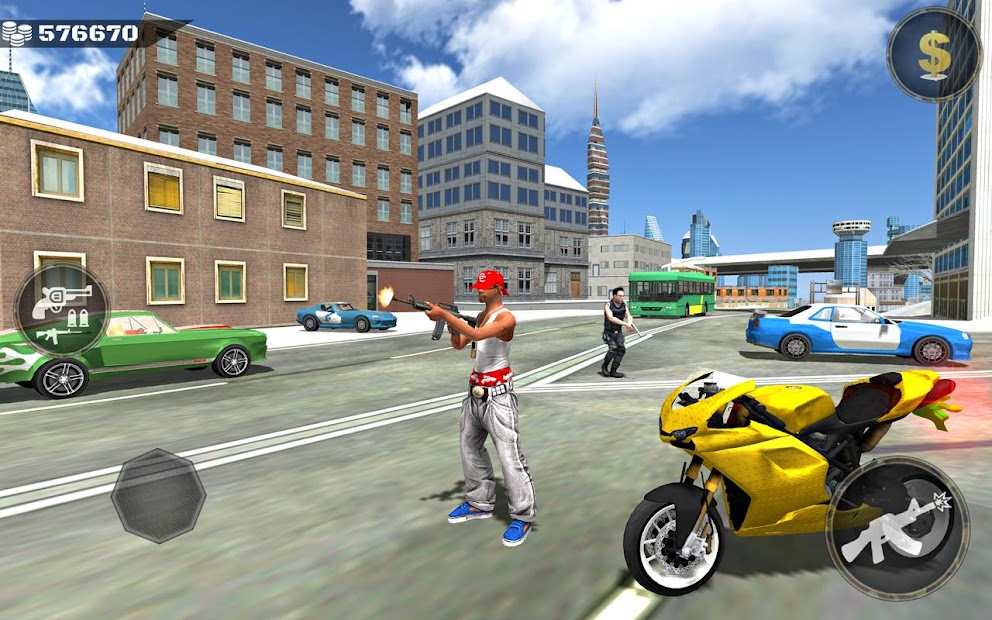 Captura 15 Real Gangster Grand City Sim android