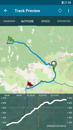 Geo Position Tracker Screen 3