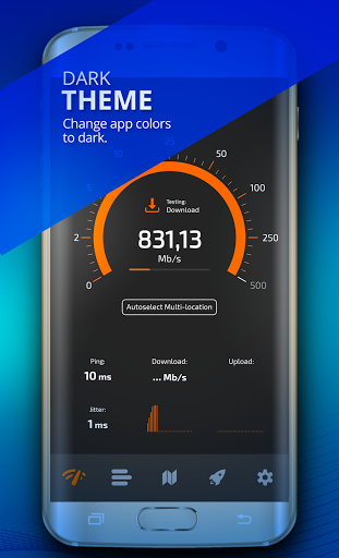 Screenshot of FIREPROBE Speed Test