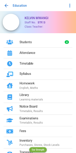 Telpen Education Screen 3