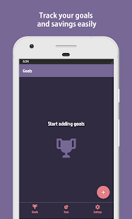 SavePal: Savings goals tracker Screenshot
