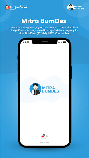 Android application Mitra BUMDes Simpeldesa screenshort