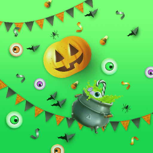 Half Halloween - Wallpaper logo