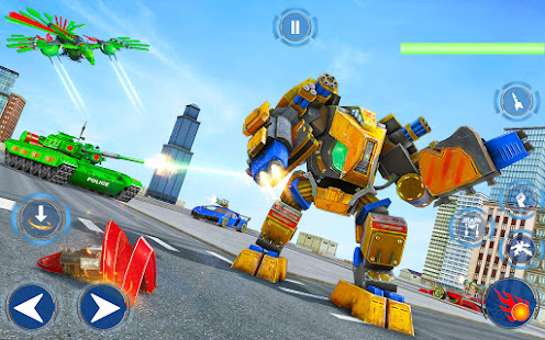 Tank Robot Game 2020 u2013 Police Eagle Robot Car Game 1.1.6 Screenshots 12