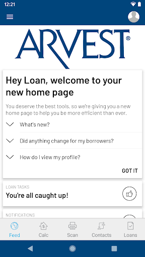 Android application Arvest Home4Me - Home Loan‪s screenshort