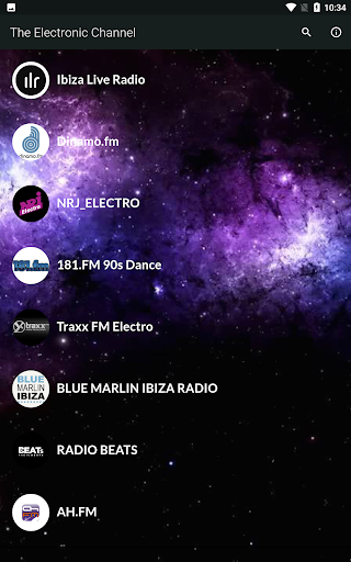 Android application The Electronic Channel screenshort
