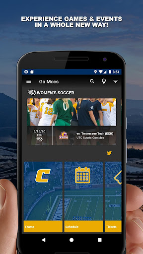 Android application Chattanooga Mocs Athletics screenshort