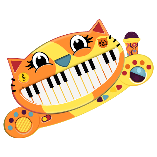 Cat Piano. Sounds-Music