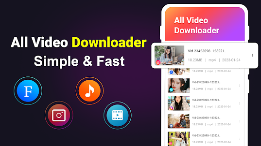Download all video:video saver