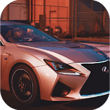 Drift Racing Lexus RCF Simulator Game icon