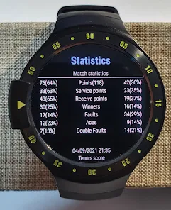 Galaxy watch 2025 tennis app
