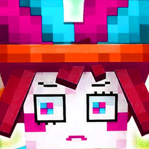 Clown Circus Pom Mod Skin MCPE logo