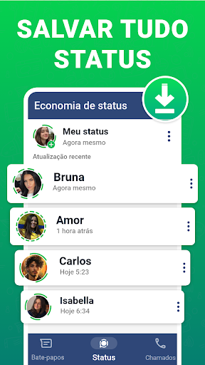 Visualização do aplicativo