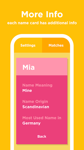Screenshot of Babyname