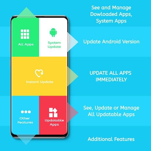 Android application Update Apps screenshort