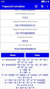 Trapezoid Calculator 3