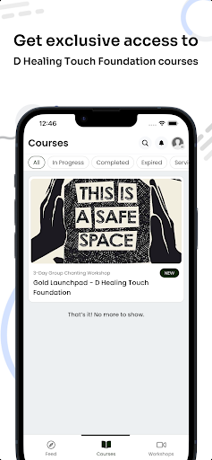 D HEALING TOUCH FOUNDATION ekran görüntüsü