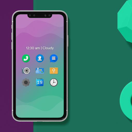 Ivory Minimal - Icon Pack Screen 2