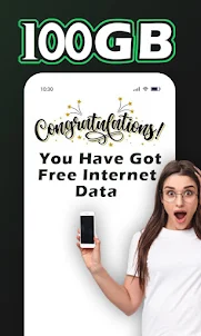 Internet Data app : 100 GB