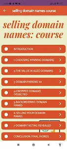 selling domain names course
