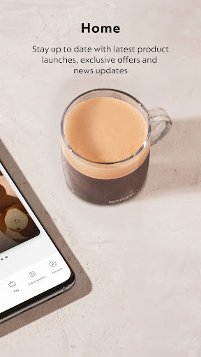 Screenshot of Nespresso Store