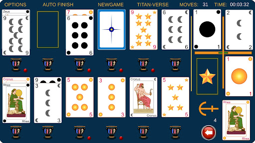 Titan Solitaire Screen 2