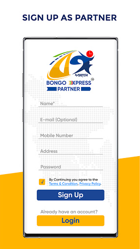 Bongo Xpress Partner Screen 3