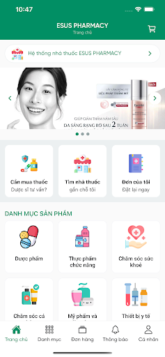 Android application Nhà thuốc Phước Thiện screenshort