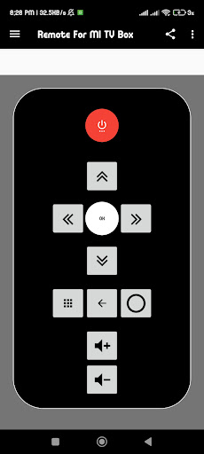 Remote for MI Tv Box