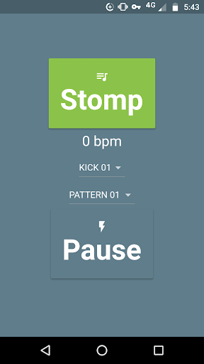 Android application Stomp Box screenshort